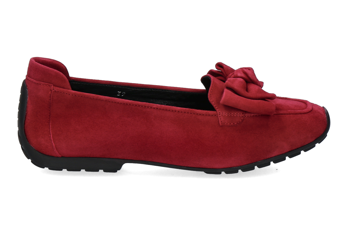 Mania slip-on CAMOSCIO- bordeaux red