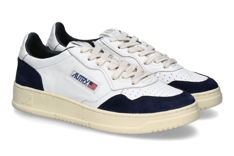 Autry Herren-Sneaker MEDALIST GOAT GS24- white/ ink blue