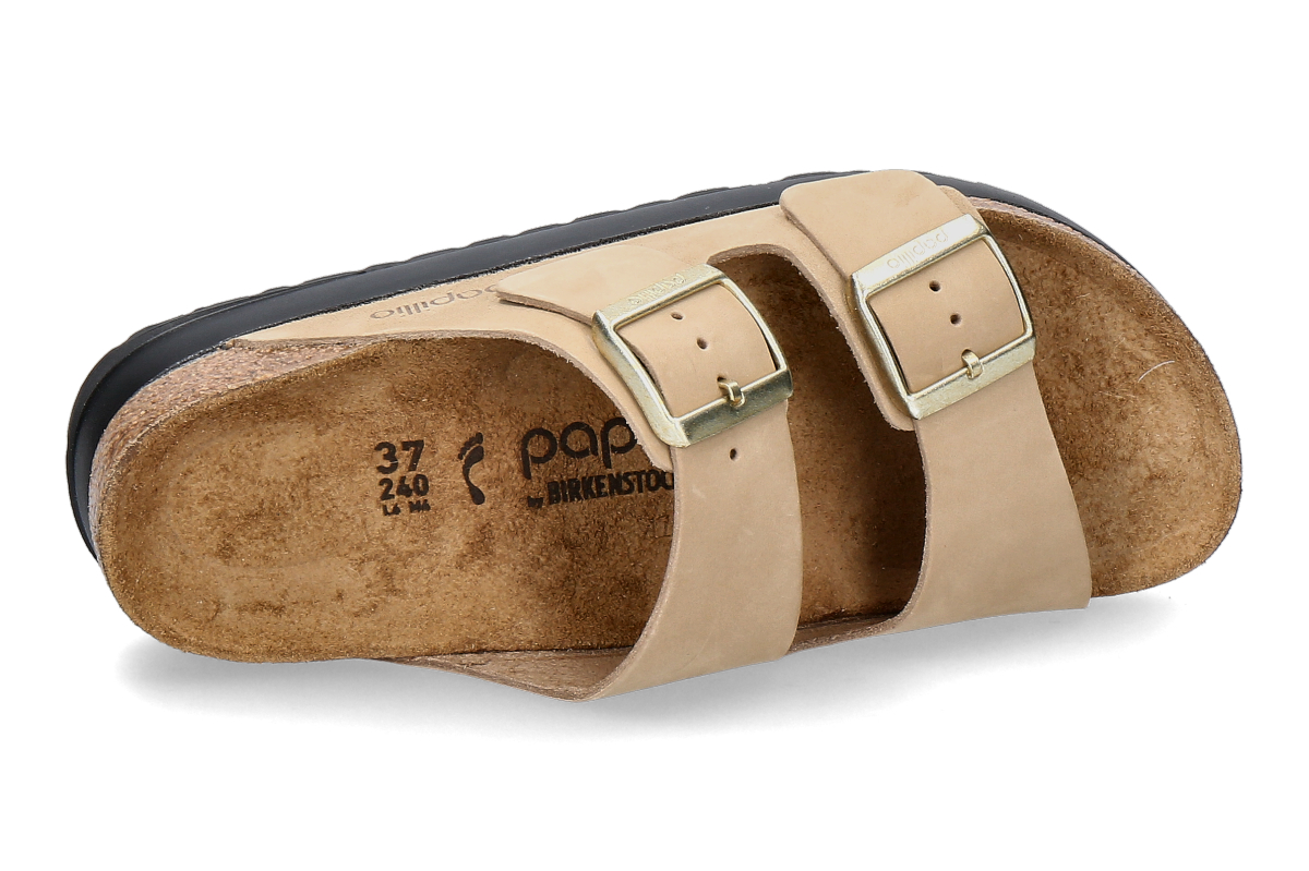 Birkenstock Pantolette ARIZONA PAP FLEX PLATFORM - sandcastle_274400016_4