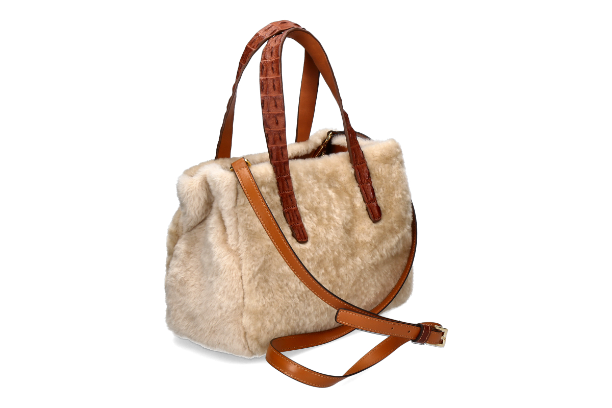 Biagini Handbag CAMELIA MEDIUM cream