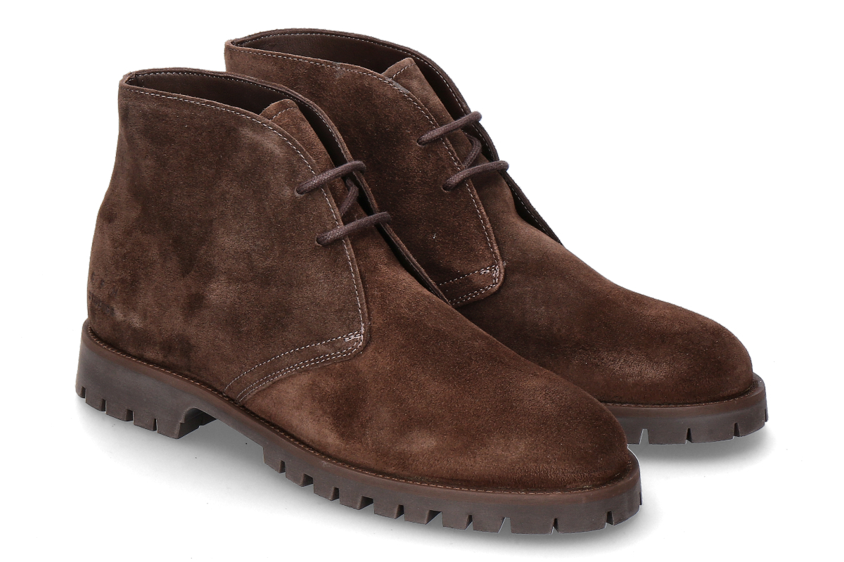 Copenhagen Studios men's- lace-up boots CPH846M- chocolate/ dark brown