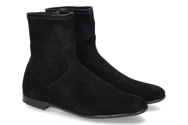 Truman's ankle boots CAMOSCIO NERO