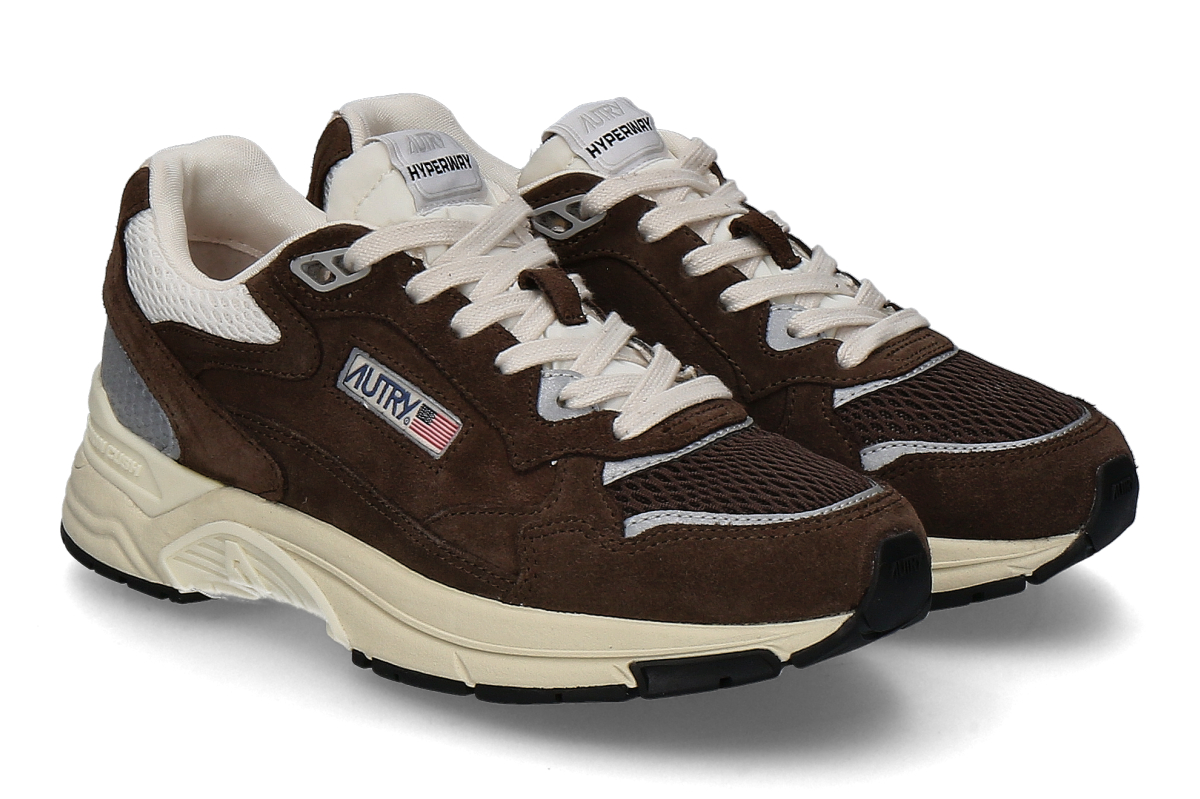 Autry women's- sneaker HYPERWAY LOW UM25- brown