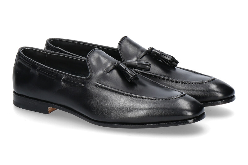 Church's tassel loafer MAIDSTONE NATURAL CALF SOFT- black