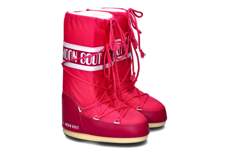 MOON BOOT snow boots NYLON PINK