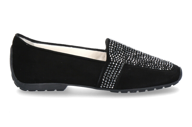 Mania slipper CAMOSCIO NERO 