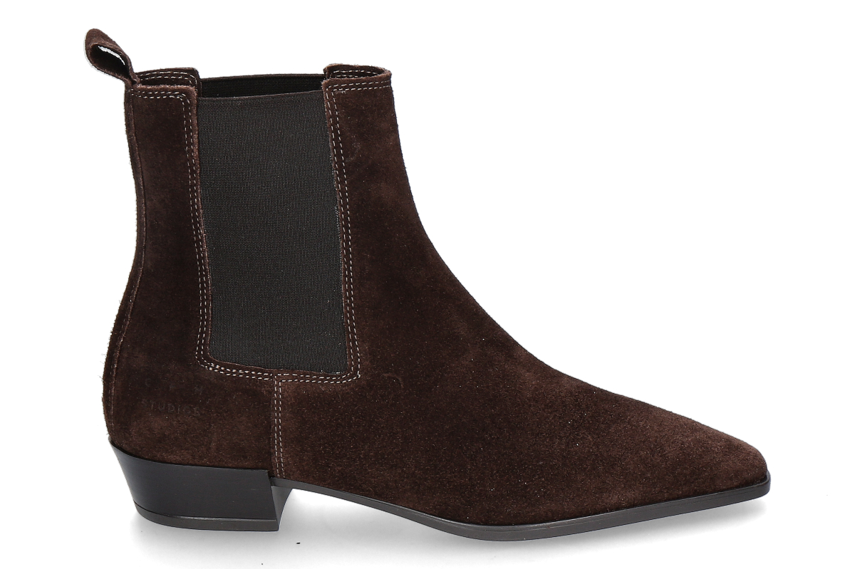 Copenhagen Studios women's chelsea boot CPH294- chocolate/ dark brown