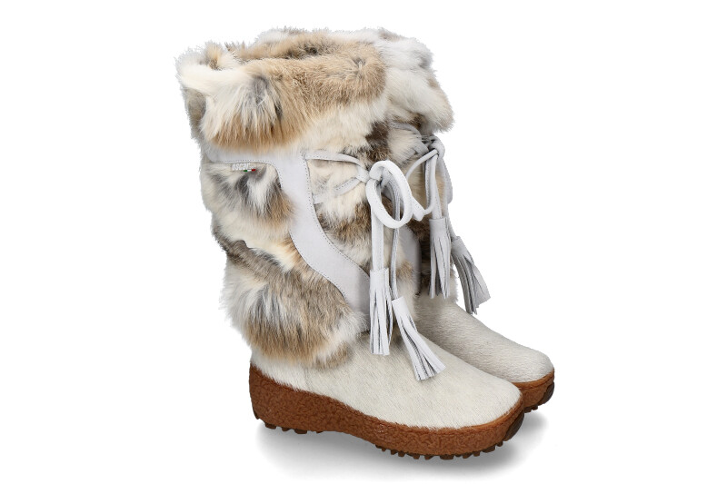 Oscar fur boots TANIA LAPIN