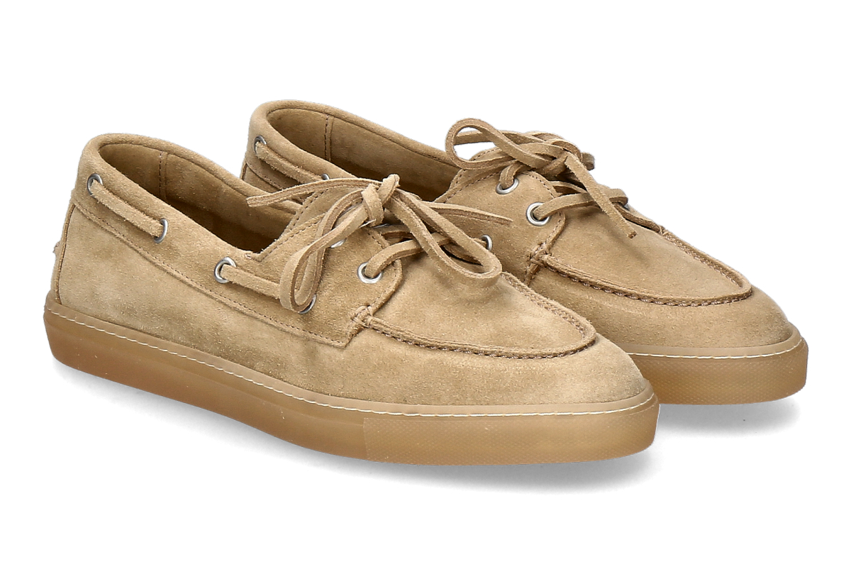 Copenhagen Studios women's- moccasin CPH160 SUEDE- sand/ cream