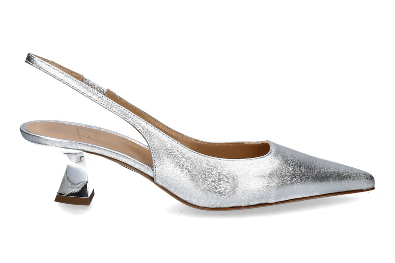 Roberto Festa sling pumps ARABEL LUXOR SILVER