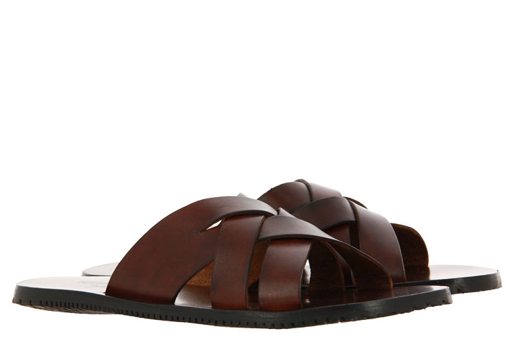 Emozioni mules LEATHER BROWN 530