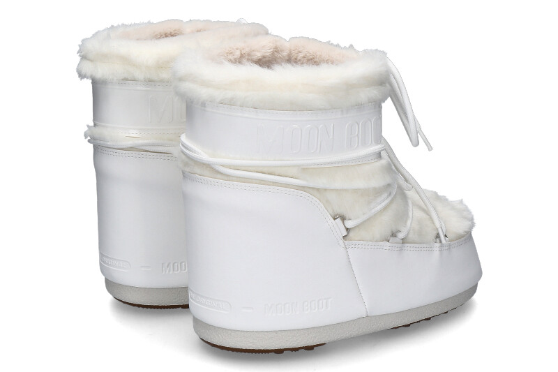 Moon Boot - Icon Faux-Fur Snow Boots - Womens - White