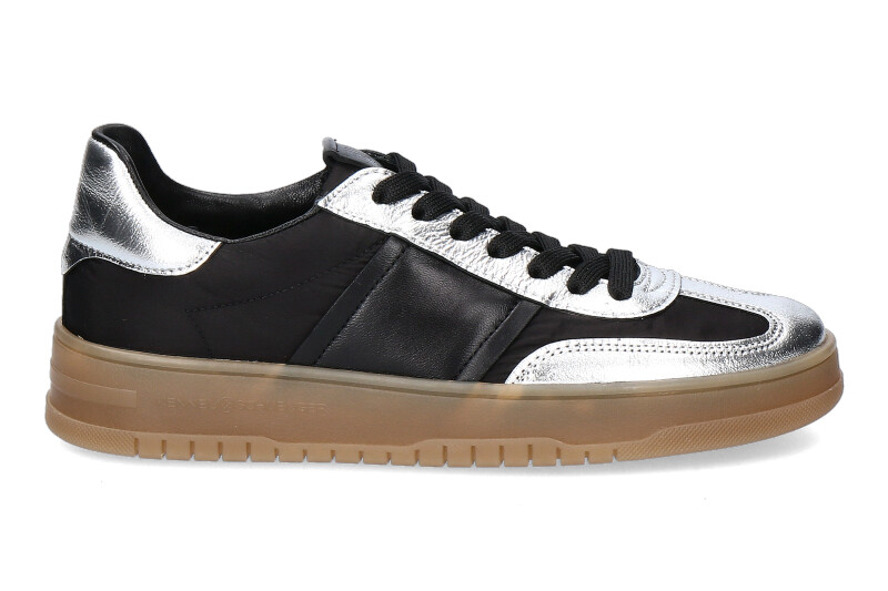 Kennel & Schmenger Sneaker DRIFT LAMB NAPPA- silber/ schwarz