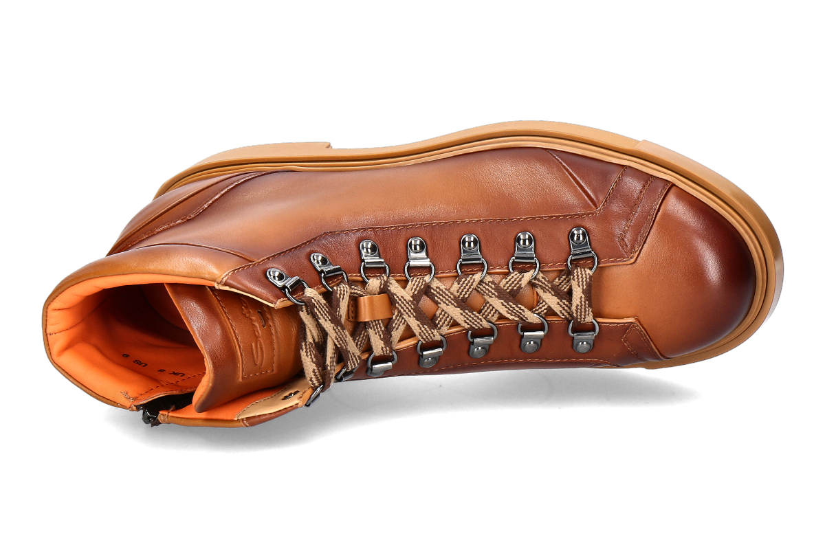 Santoni Herren Schnür-Boots FARAH light brown_152300035_5