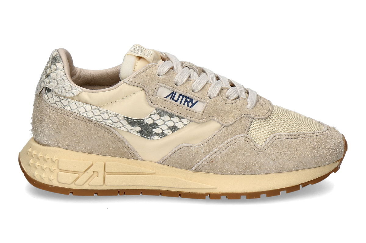 Autry Damen- Sneaker REELWIND NYLON UQ01- diamond ecru/ rock