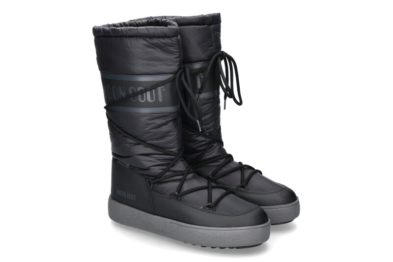 Moon Boot snow boot LTRACK HIGH NYLON- schwarz