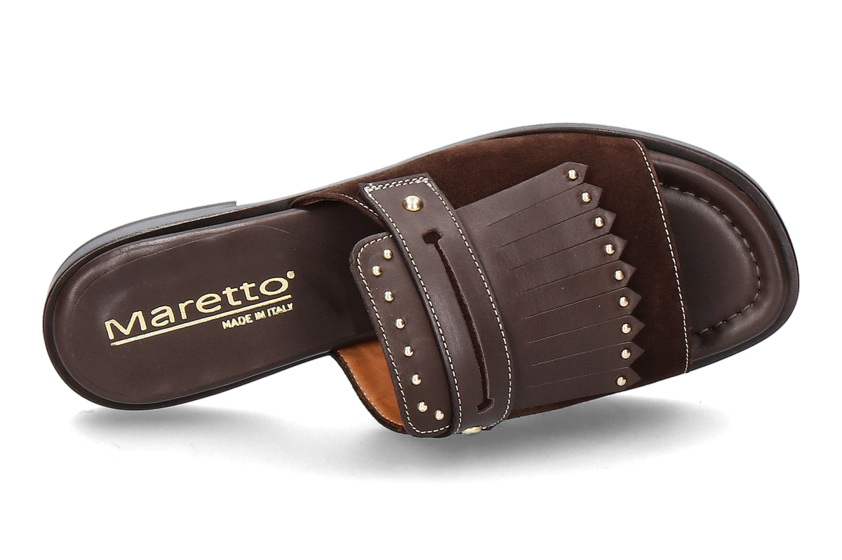 Maretto Pantolette 2497 CAMOSCIO- marron-_281300097_4