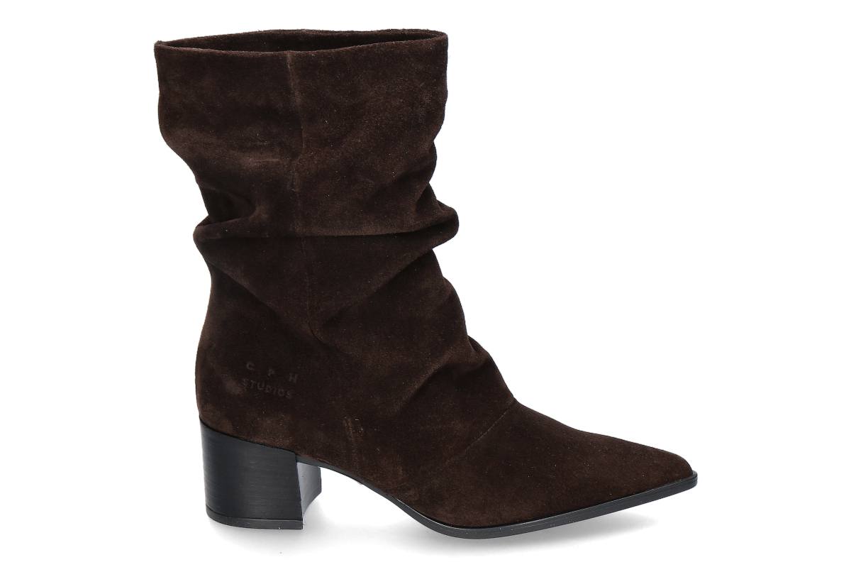 Copenhagen Studios women's ankle boot CPH292- chocolate/ dark brown