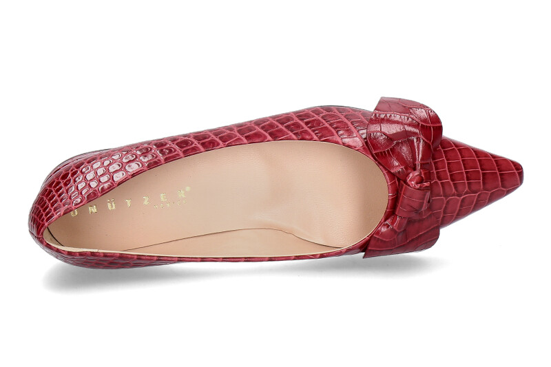 Unützer ballerina PRINTED COCCO BORDEAUX