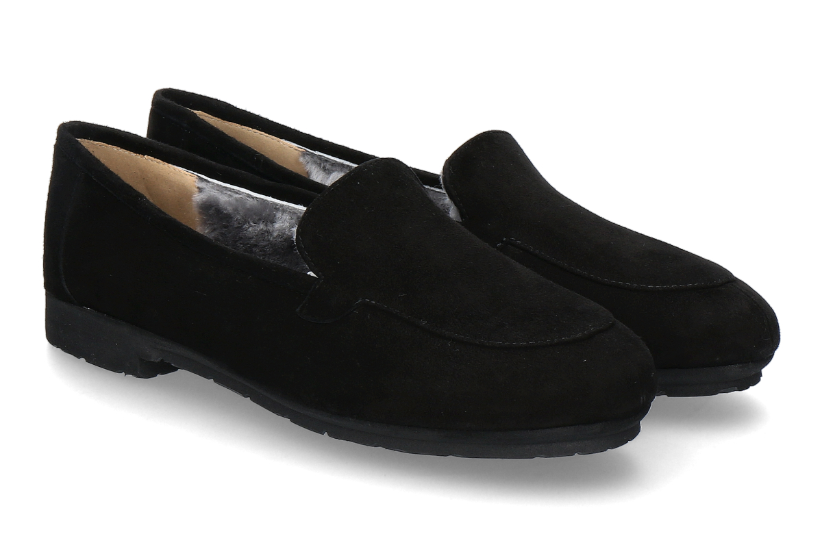 Thierry Rabotin Loafers BOSCO lined - black