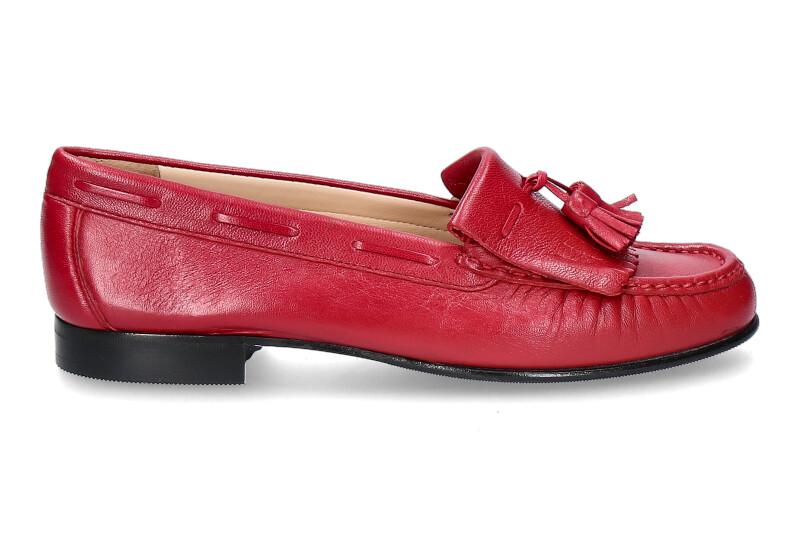 Gardenia Moccasins NAPPA ROSSO