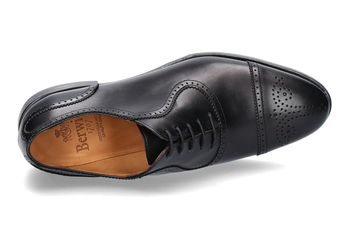 Berwick Herren Schnürer BOX CALF NEGRO - schwarz_132000355_4 Berwick Herren Schnürer BOX CALF NEGRO - schwarz_132000355_4