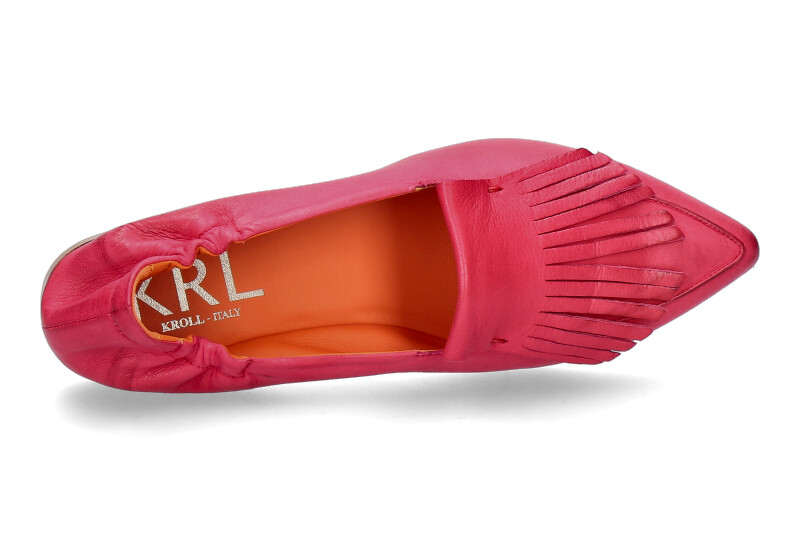 Kroll slipper WEDGE7G NAPPA- fuxia pink