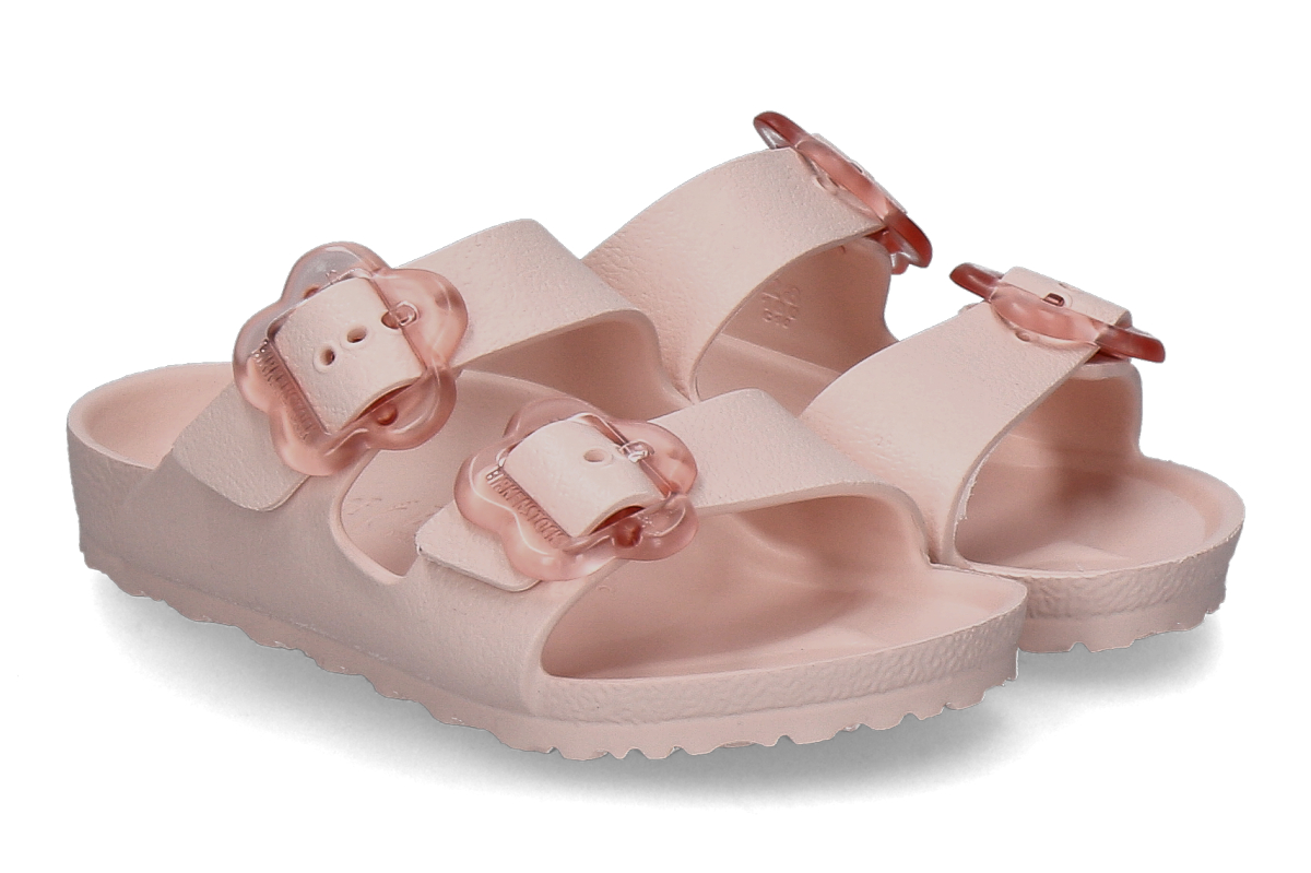 Birkenstock girls- mules ARIZONA FLOWER EVA NARROW- light rose