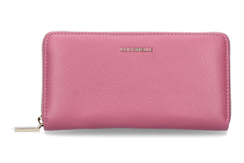 Coccinelle wallet METTALIC SOFT -rose