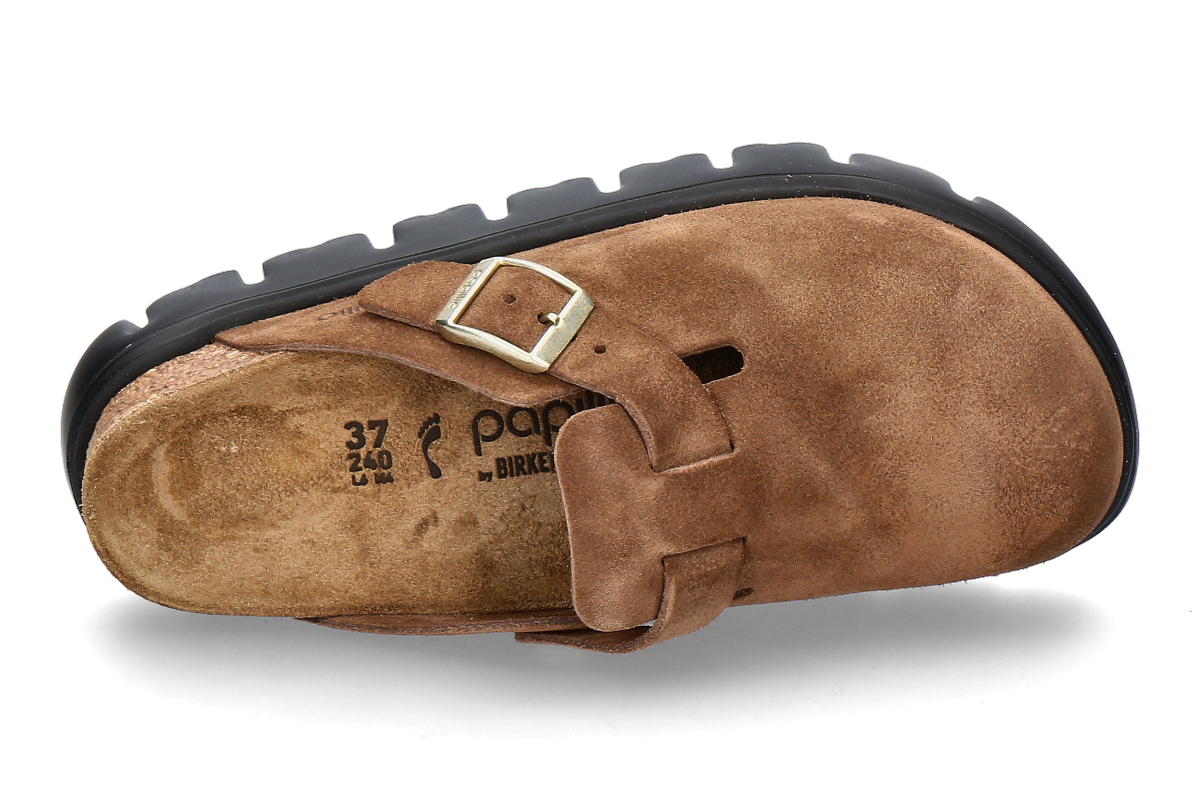 Birkenstock Pantolette BOSTON SCHMAL PAP CHUNKY- dark tea_276000004_4 Birkenstock Pantolette BOSTON SCHMAL PAP CHUNKY- dark tea_276000004_4
