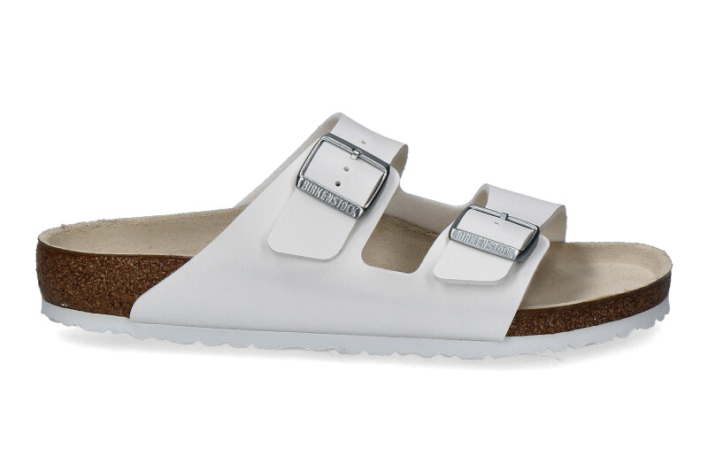 Birkenstock mule ARIZONA NORMAL BIRKO-FLOR WEISS