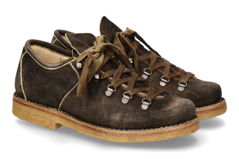 dirndl + bua traditional shoe ANTIKBOCK MOOR