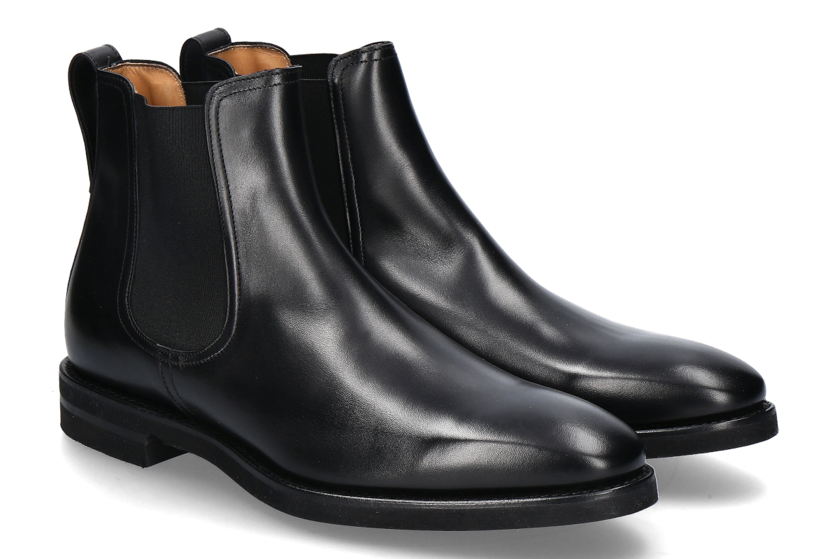 Berwick Herren- Chelsea Boot BOX CALF- negro/ schwarz