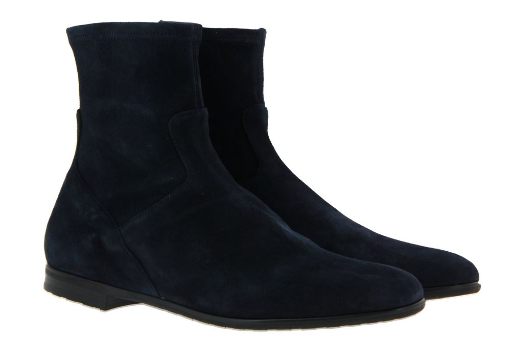 Truman's ankle boots CAMOSCIO BLU SCURO