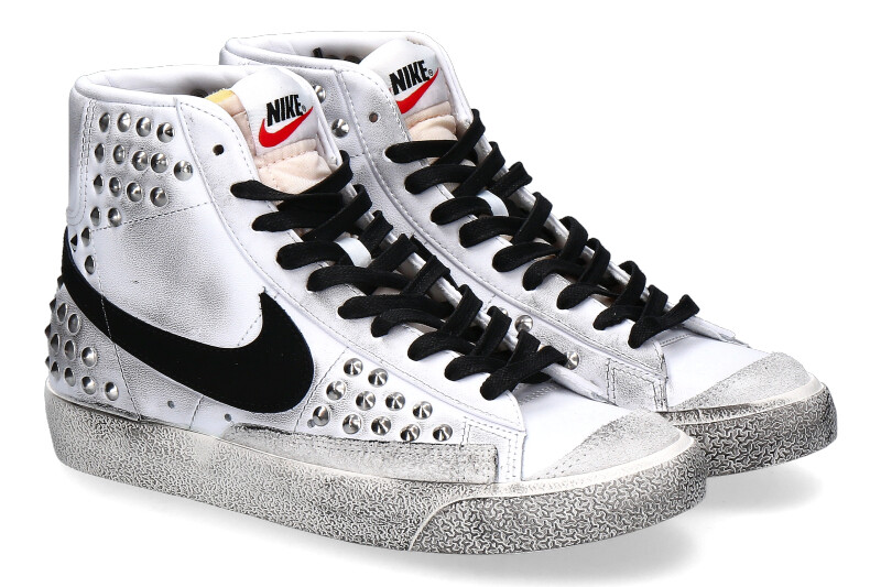 Nike by Ballo da Sola sneaker BLAZER MID '77 WHITE BLACK