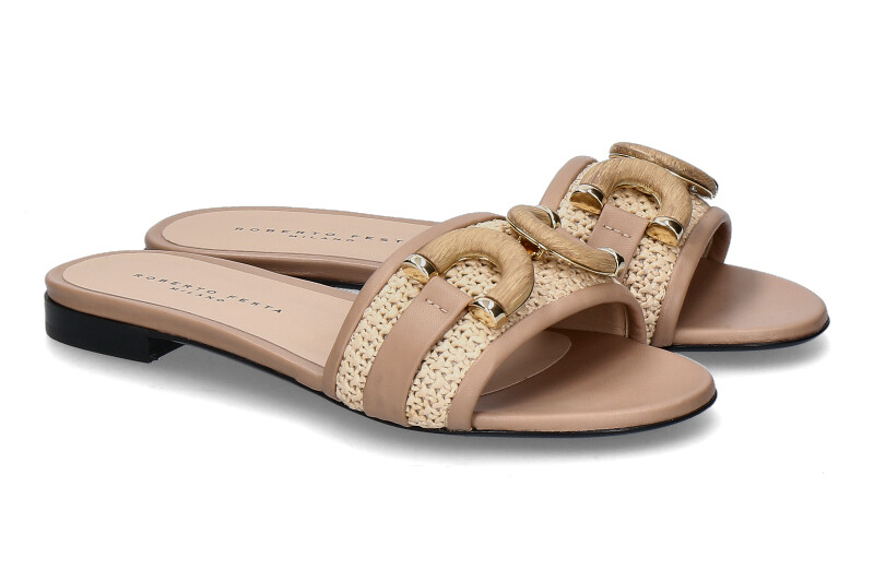 Roberto Festa mules ELVAS APATAKI beige nappa nude