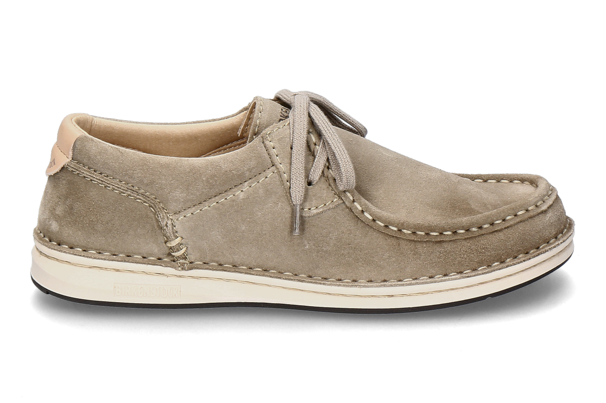 Birkenstock men's- lace-up shoe PASADENA- basalt gray