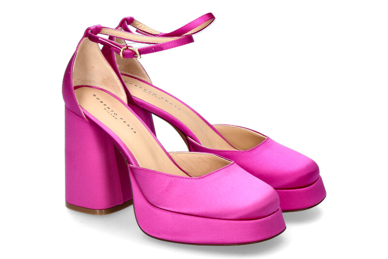 Roberto Festa platform pumps NICLA RASO FUXIA