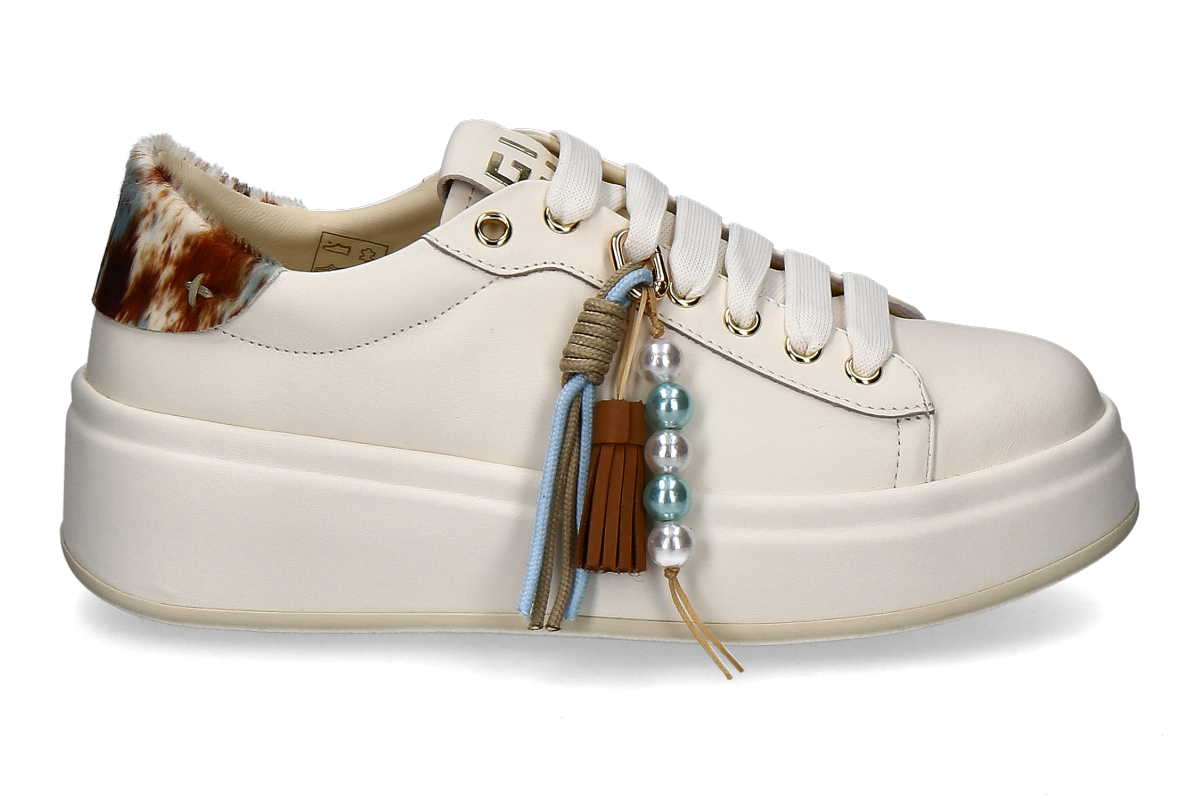Gio+ women's- sneaker OLIVA02 COMBI- latte mucca/ ivory