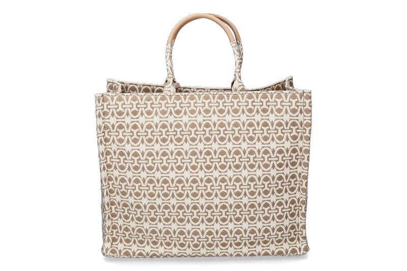 Coccinelle shopper NEVER WHITOUT BAG NATUR TOAST