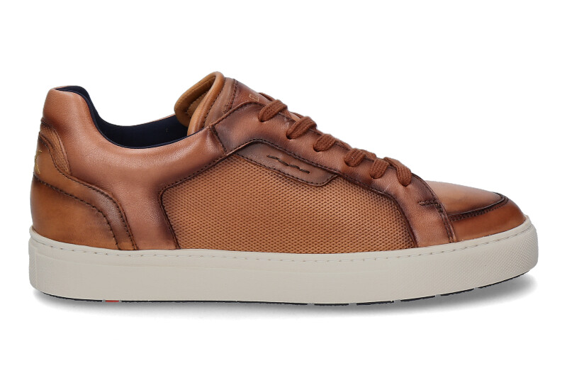 Lloyd sneaker MALAGA CREMA CALF BRANDY COGNAC