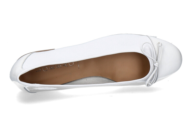 Lorbac Ballerina MOLLY VERNICE NAPPA bianco