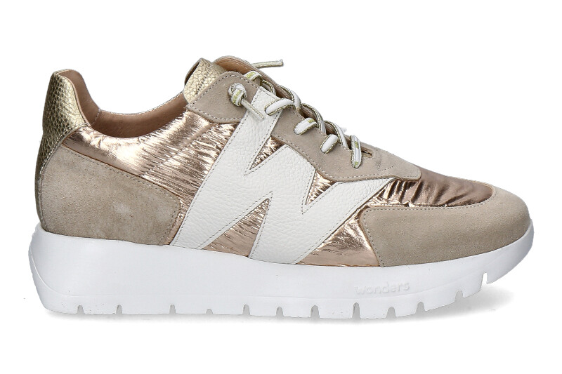 Wonders sneaker ODISEI trend beige nylon platino