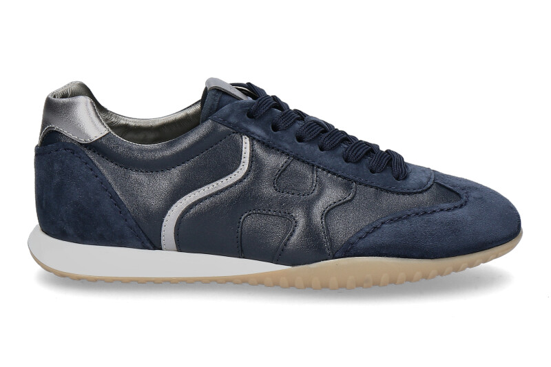 Hogan sneaker for women OLYMPIA ALLACCIATO GALASSIA- navy blue