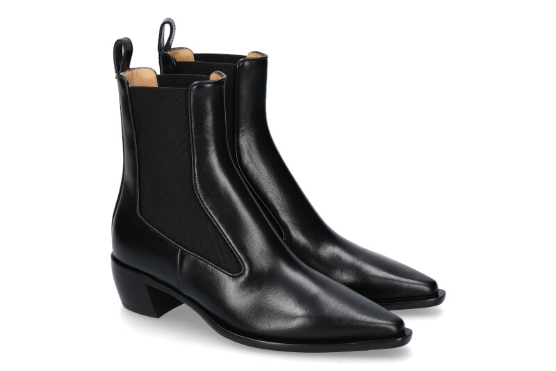 Unützer ankle boots VITELLO BLACK 9346