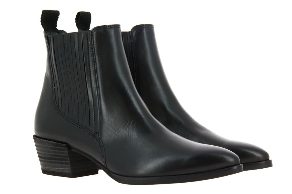 Paul Green ankle boots BRUSH CALF BLACK