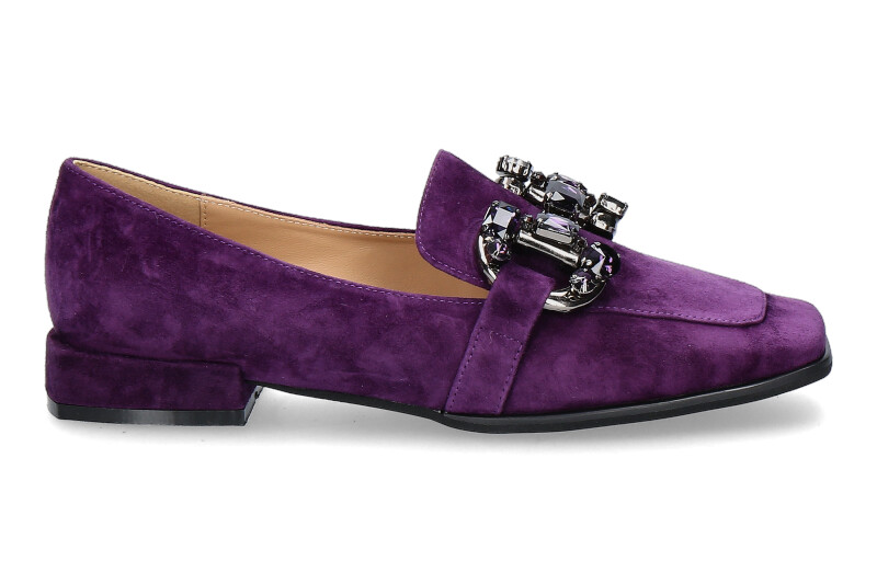 Alma en pena loafer 174 SUEDE- violett