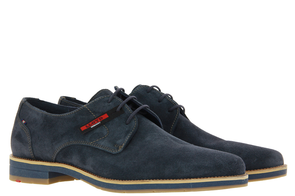 Lloyd lace-up LANGSTON NOVA SUEDE OCEAN