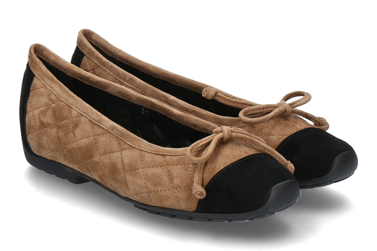 Mania ballerina CAMOSCIO- 4000 brown/black