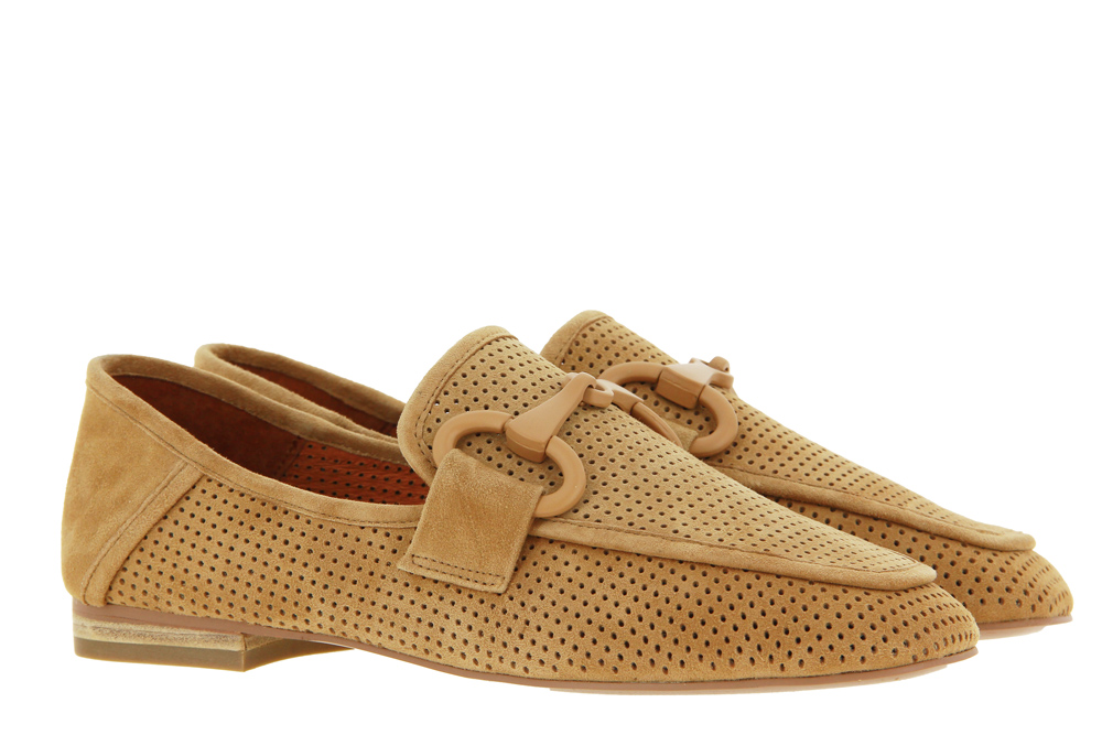 Bibi Lou Loafer VELOUR CAMEL